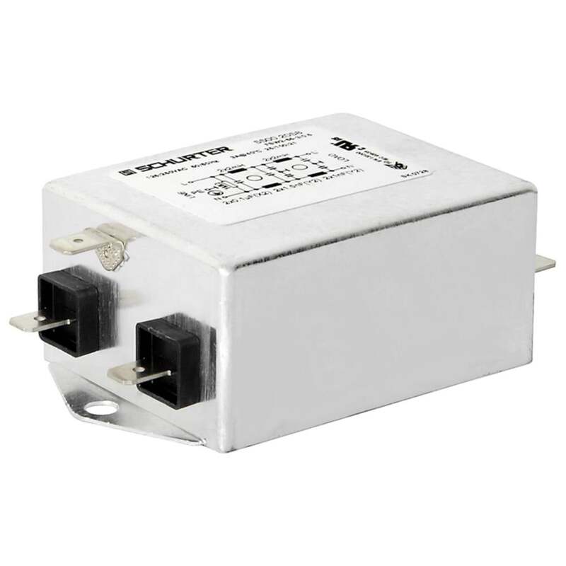Schurter 5500.2062 5500.2062 AC-Filter Zweifachfilter FSW 10A weiß 10 STÜCK - 2050010269759