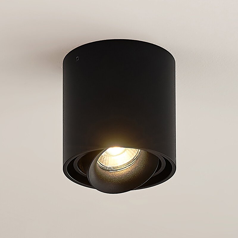 Arcchio Walza Downlight GU10 schwarz Leuchte Lampe Deckenleuchte Deckenlampe - 4251096579284