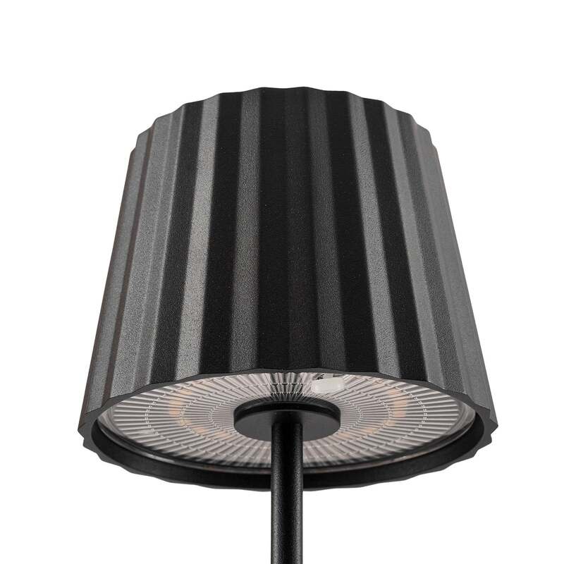 Lindby Tischleuchte Esali LED Dimmbar Akku Lampe Gartenleuchte schwarz IP65 - 4251911764123