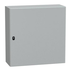 B-Ware Schneider Electric Gehäuse Wandkasten Spacial S3D Stahl grau RAL7035 Kasten