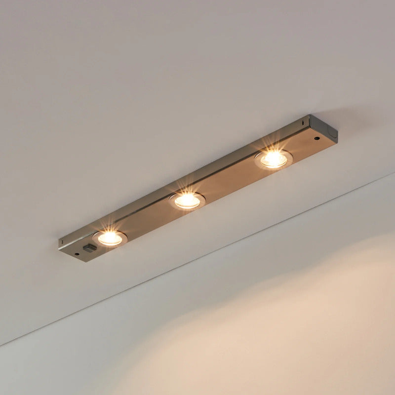 Eglo Unterbauleuchte Kob LED Lampe Küchenleuchte Stahl nickel 60x7cm mit - 9002759937072