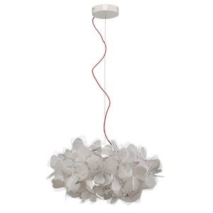 B-Ware Slamp Hängeleuchte Clizia Mama Non Mama, Ø53cm, weiß/rot SIEHE TEXT/FOTO