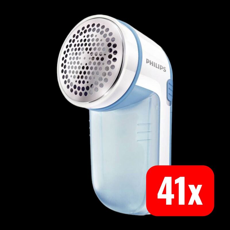 Philips Fusselrasierer Textilrasierer Türkis Handgerät 196g kompakt 173x84mm - 8720389024955