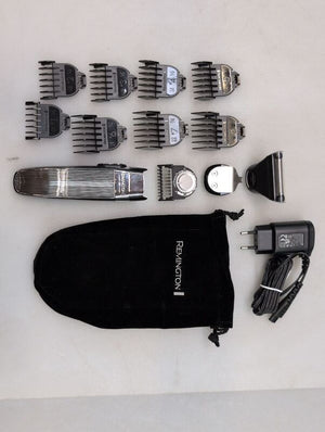 B-Ware Remington Haarschneider Körperpflege PG9100 Edelstahl Akku Netzbetrieb schwarz
