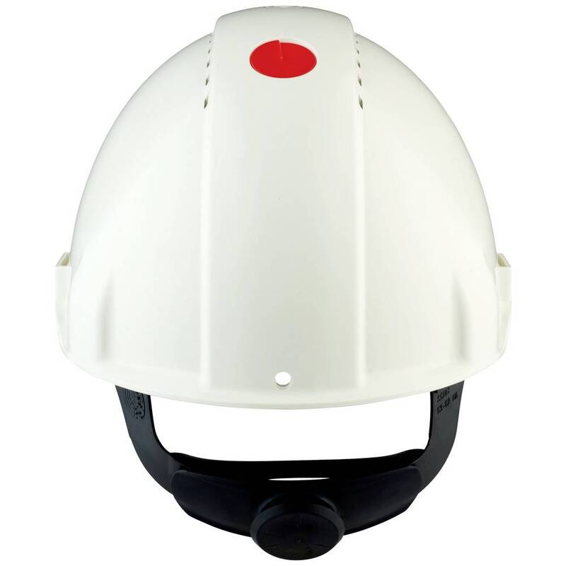3M Schutzhelm G3000N G30NUW ABS UV-Sensor belüftet weiß 310g Kopfweite 53-62cm - 7318640053694