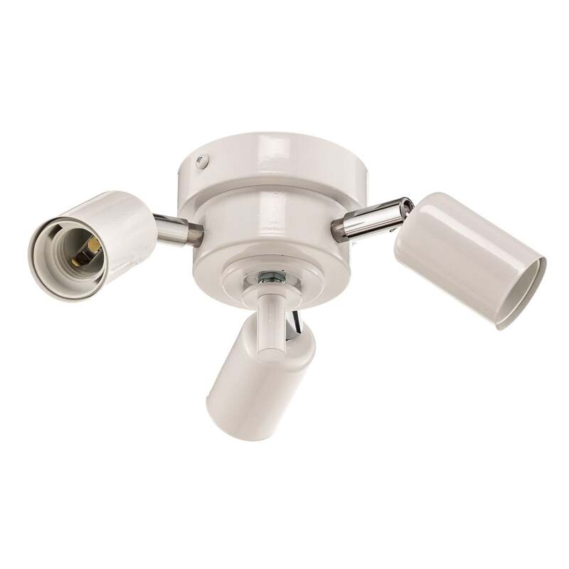 Euluna Deckenlampe Pastell Trio Deko-Deckenlampe E27 Ø 60cm senf grau hellg391 - 5903689184113