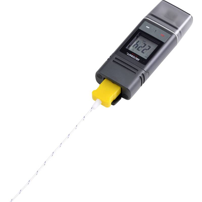 VOLTCRAFT Datenlogger DL-240K Temperatur Logger Messgerät für Datenaufzeichnung - 4053199928255