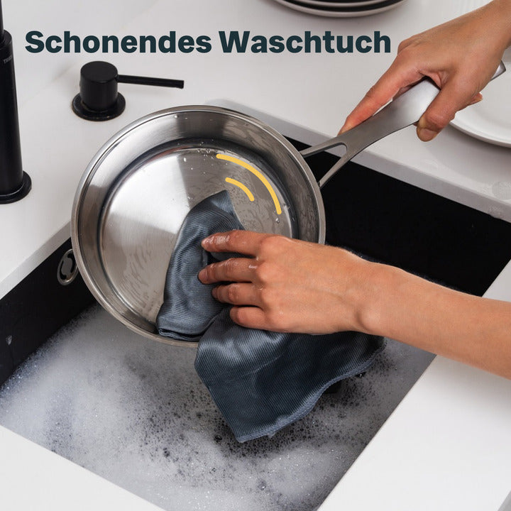 SILBERTHAL Geschirrtuch Tuch Mikrofaser fusselfrei saugstark 3er-Pack 3 SETS - 4260470467932