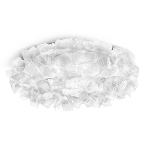 B-Ware Slamp Wandlampe Deckenleuchte Clizia Pixel Leuchte weiß Cristalflex 78cm E27 LED