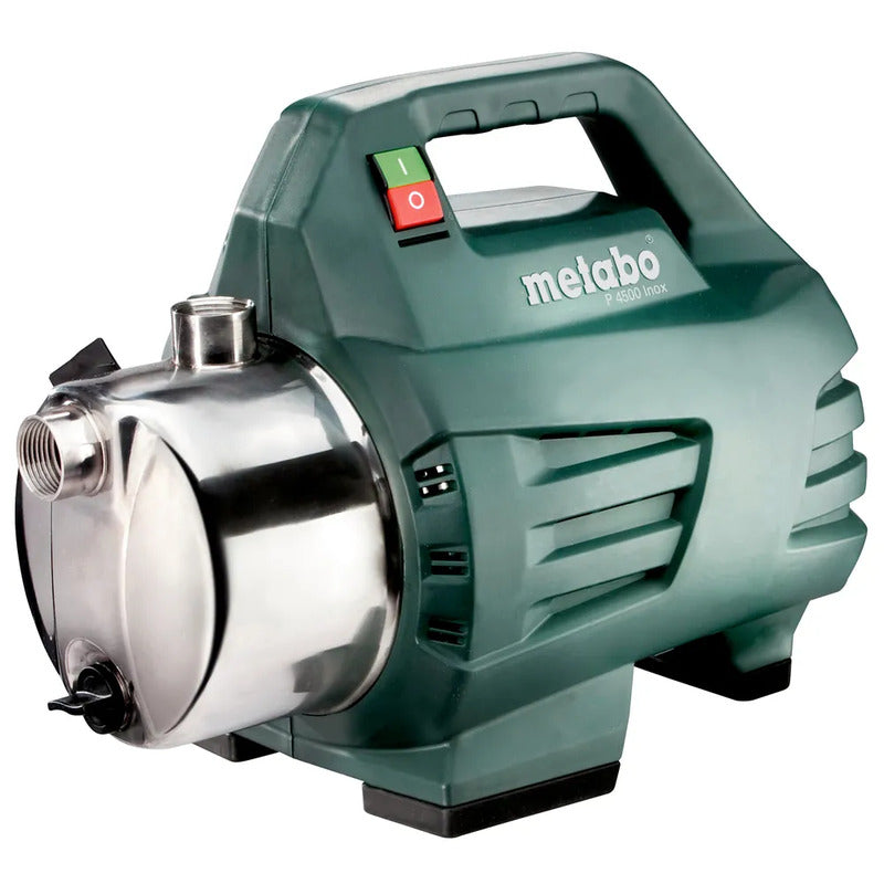 Metabo Gartenpumpe P 4500 Inox Wasserpumpe Edelstahl für Gartenbewässerung 500W - 4007430240736