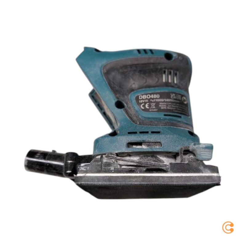 Makita Akku-Schwingschleifer DBO480Z 18V Schleifmaschine Handwerkzeug 112x102mm - 88381760720