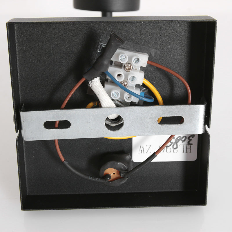 Steinhauer Wandleuchte Wandlampe Stang schwarz holz Metall Schalter E27 LED - 8712746172089