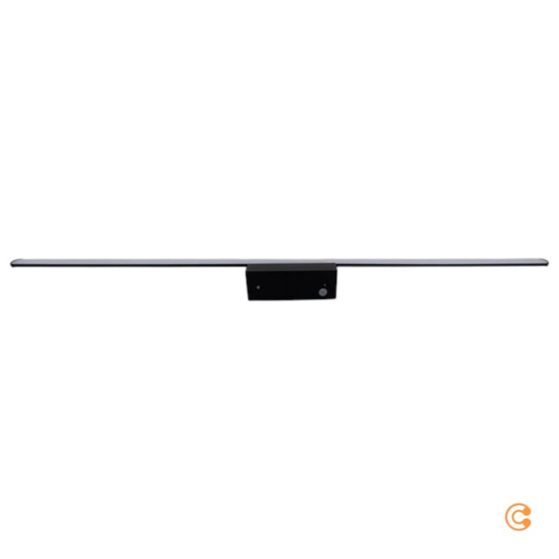 FABAS LUCE Wandleuchte Nala LED Wandlampe Leuchte schwarz 110x6cm IP44 20W - 8019282539346