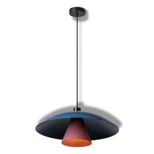 B-Ware OSRAM Pendelleuchte Hängelampe Flying Mushroom E27 LED Leuchte Metall Blau299