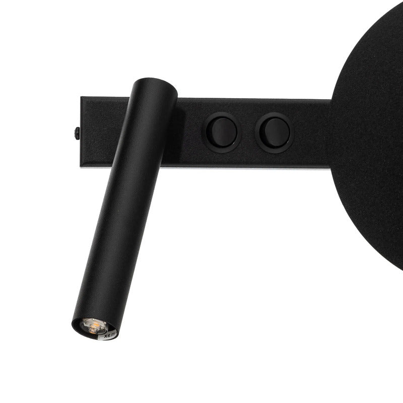 Wandleuchte Hotel Mood B schwarz LED Wandlampe Lampe Leuchte aus Stahl 41x22,5cm - 5902846817871
