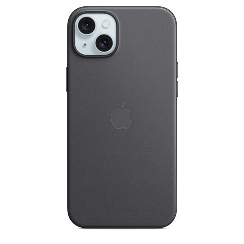 Apple Backcover Case Feintwill iPhone 15 Plus Schwarz Induktives Laden Stoßfest - 0194253945543