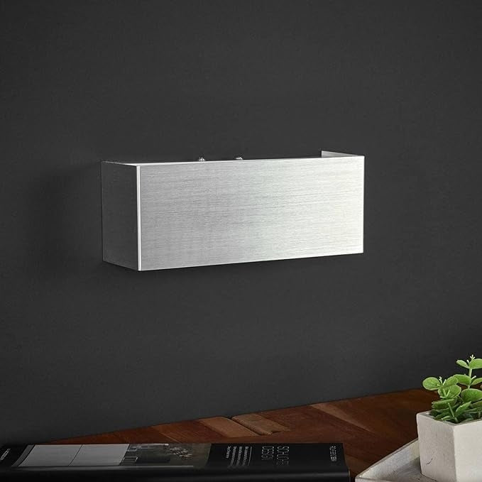Lindby Wandleuchte Wandlampe LED Leuchte Kimberly Aluminiumfarben Metall Modern - 4251096527537
