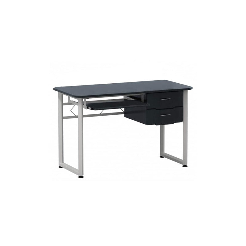 WORKFLOW 120x60cm Schreibtisch Bürotisch Computertisch Büro-Tisch Graphit W708 - 4251084641696
