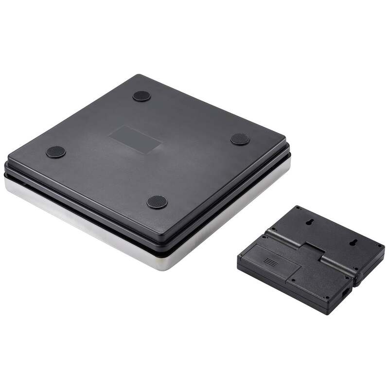 VOLTCRAFT PLS-205S Plattformwaage 50 kg Edelstahl 250x250 mm LCD Display - 4064161317960