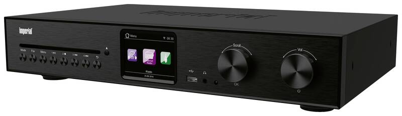 Imperial DABMAN i560 CD Stereo Receiver 2x30 W Schwarz CD-Player DEFEKTWARE - 4024035254005
