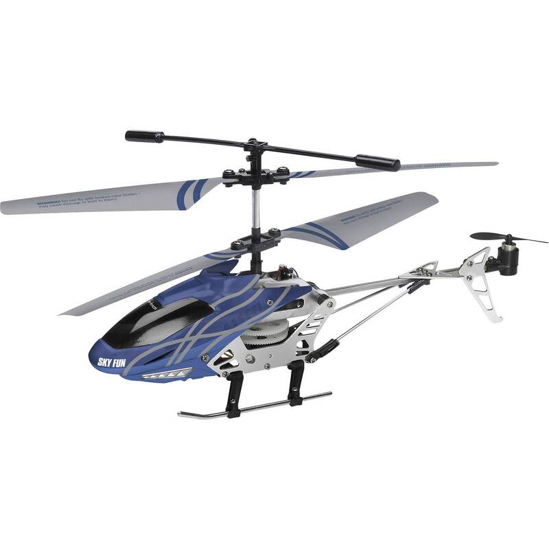 Revell Elektro Micro Helikopter Sky Fun RTF Schwarz Blau Modell 23982 - 4009803239828