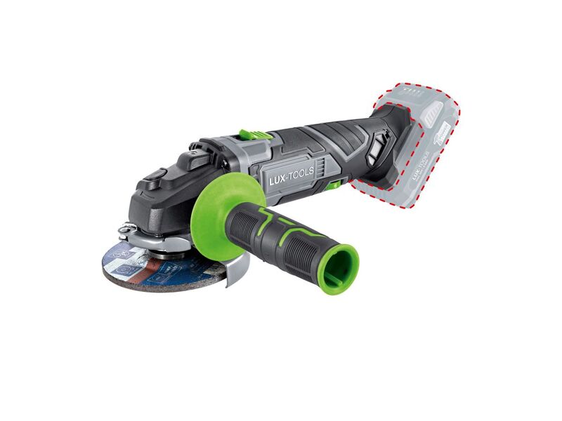 LUX-TOOLS Akku-Maschinen-Set 3-in-1 A-BS-20 A-ST-20 A-WS-20/115A mit Tasche 20V - 4007873805981