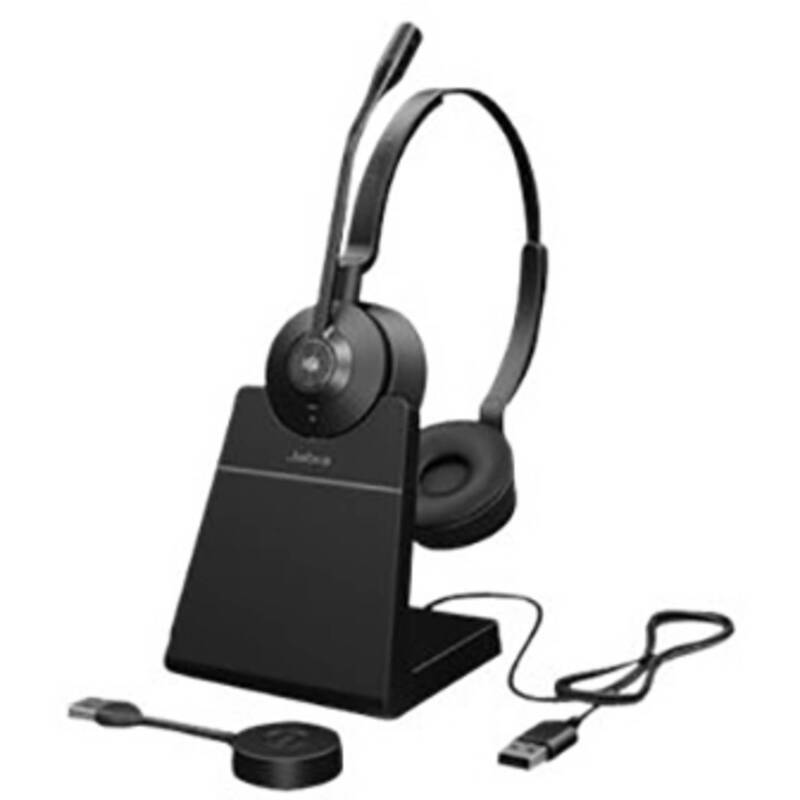 JABRA Engage 55Stereo Headset USB-A MS Stand Wireless Mikrofon Ladestation - 5706991025651