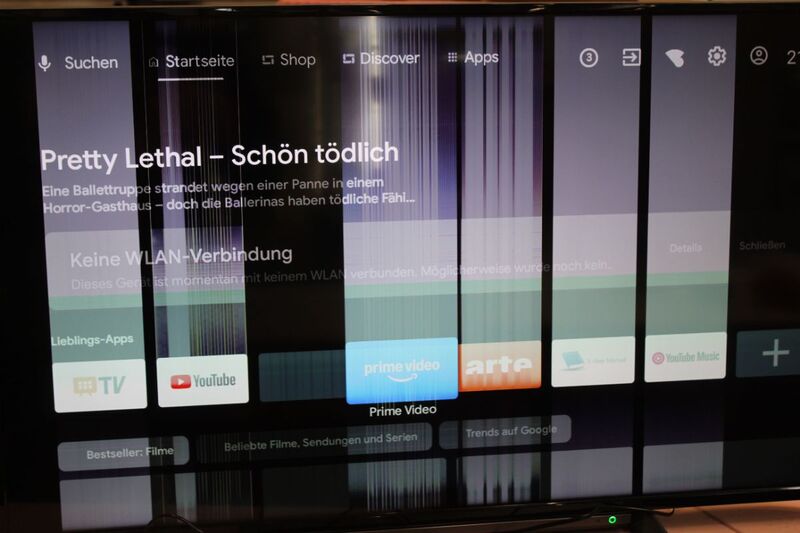 TOSHIBA Fernseher 50UA3D63DG Smart TV UHD 4K Multimedia HDMI USB schwarz 50 Zoll - 4024862127473