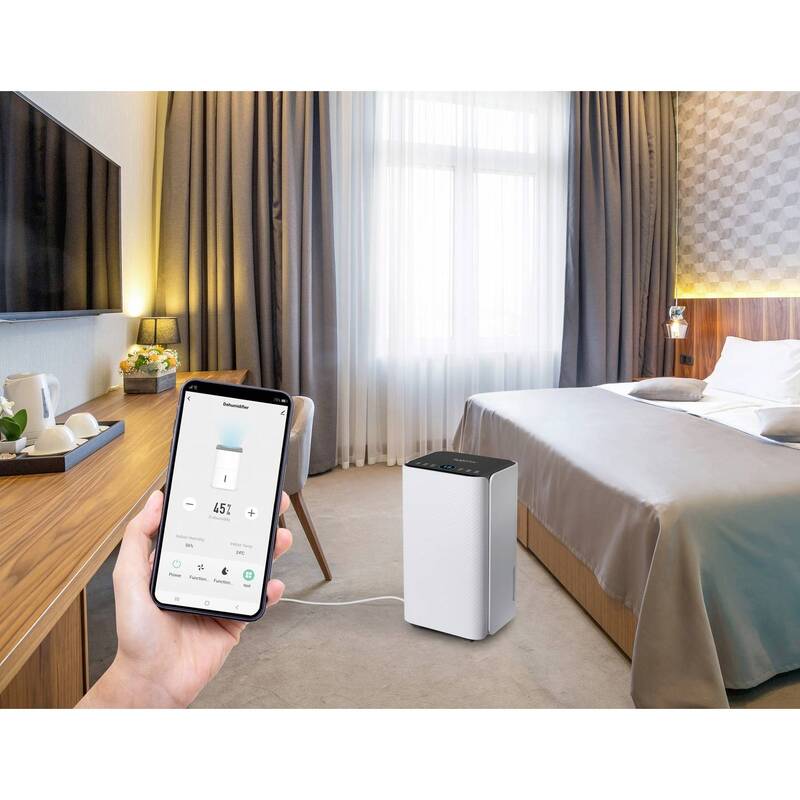 Sygonix Luftentfeuchter 12 l/Tag für Räume bis 20 m² mit App-Steuerung - 4064161312545