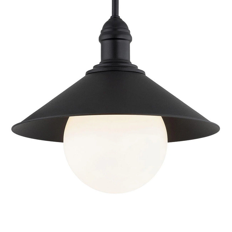 Argon Außenwandleuchte Enduro LED Gartenlampe Lampe schwarz IP44 E27 Glas Stahl - 5902553240122