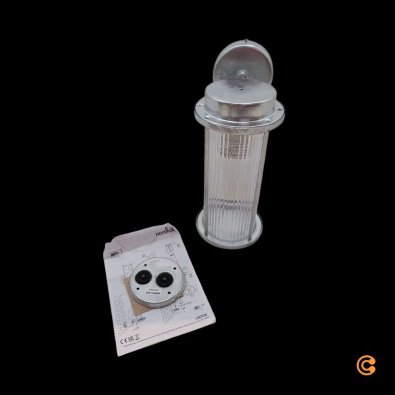 Nordlux Außenwandleuchte Linton Gartenleuchte Lampe seewasserbeständig zink - 5704924011030