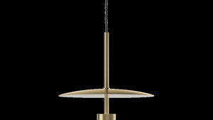 B-Ware Bolia Hängelampe Pendelleuchte LED Reflection antik messing Schirm Aluminium