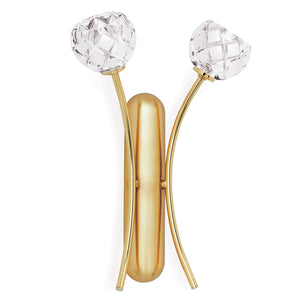 B-Ware Maderno Bleikristall-Wandleuchte Wandlampe Leuchte Lampe Wandbeleuchtung Licht