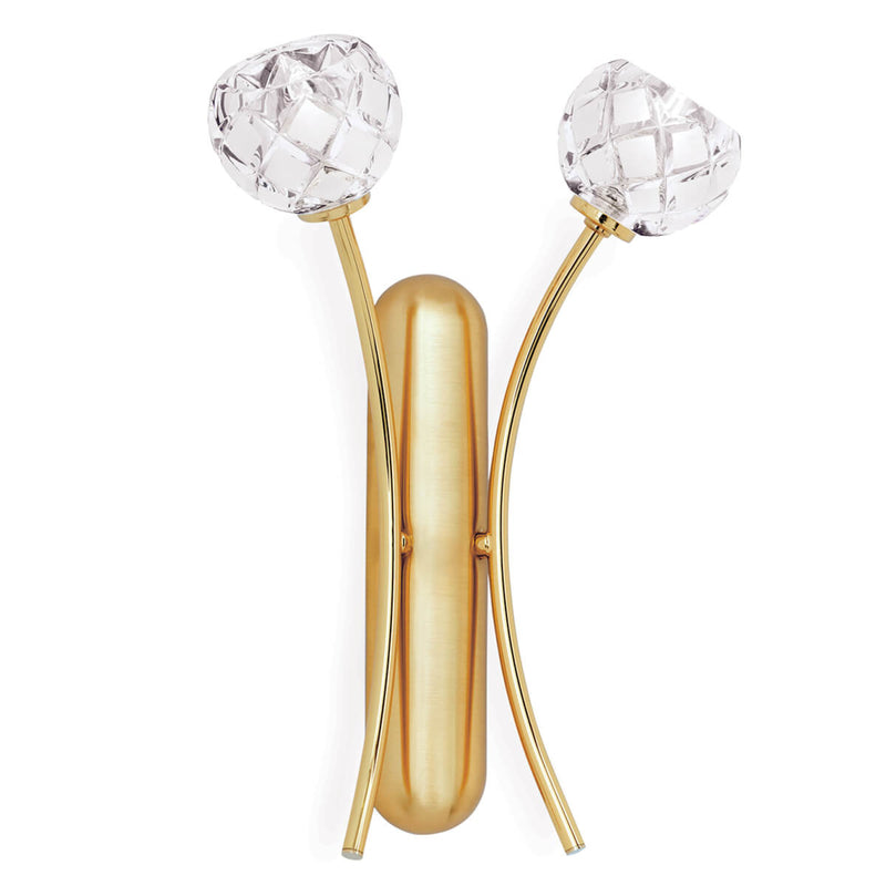 Maderno Bleikristall-Wandleuchte Wandlampe Leuchte Lampe Wandbeleuchtung Licht - 9003090255528