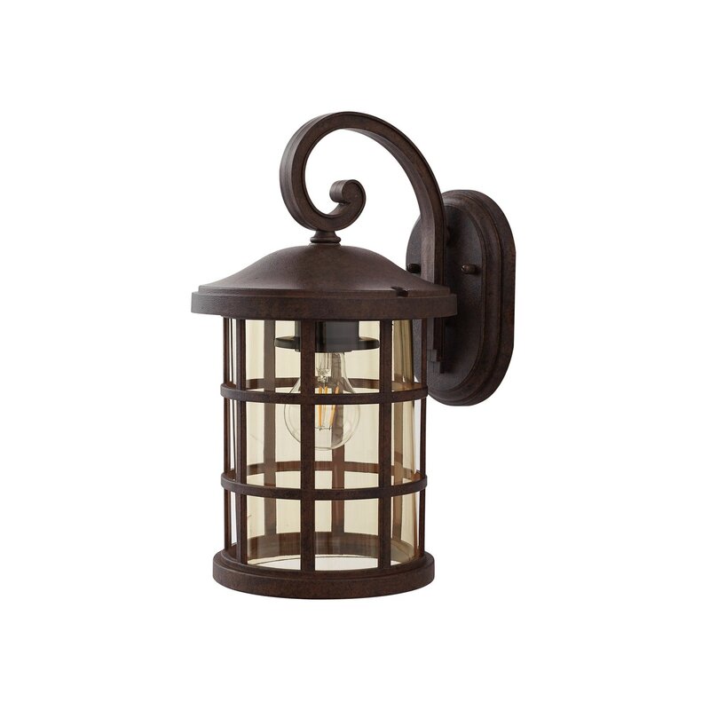 Lindby Außenwandlampe Leuchte Außenbeleuchtung Ankea rost amber SIEHE TEXT/FOTO - 4251911798081