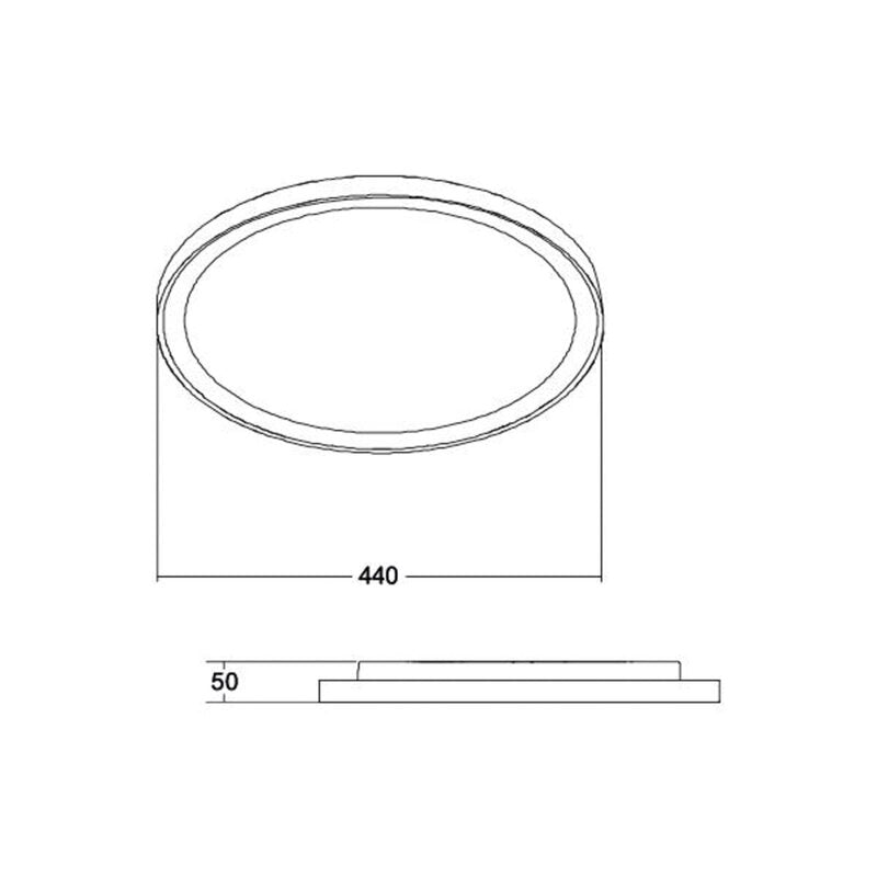 BRUMBERG Deckenleuchte Lampen LED Sunny Midi DALI weiß Aluminium Kunststoff - 4251433996972