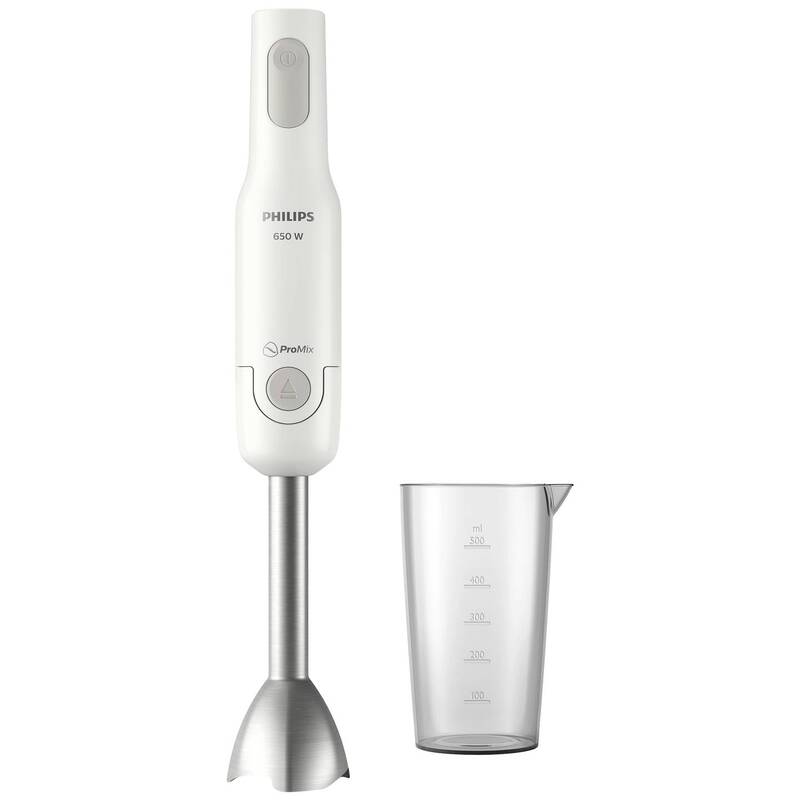 Philips Home Stabmixer Pürierstab ProMix 650W Mixer Küchenhelfer Weiß 650W - 8710103914440