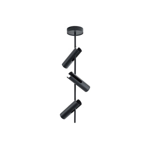 B-Ware Leda Deckenspot Deckenstrahler Lampe Leuchte anthrazit Stahl dreiflammig 76 cm