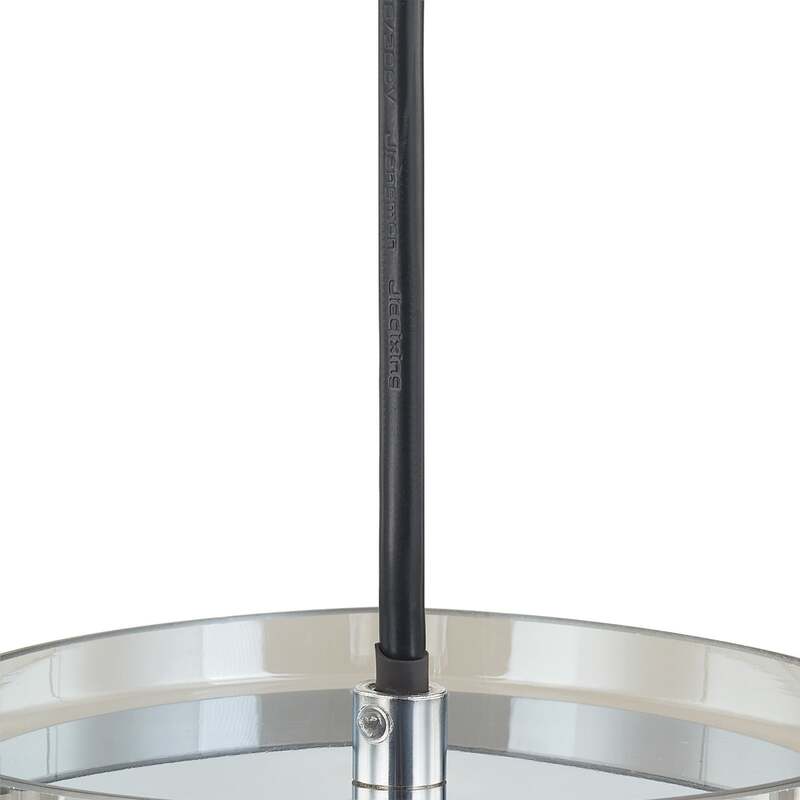 Lucande Diano Hängeleuchte rauchgrau LED Deckenlampe Deckenleuchte Lampe 4-flg - 4251911767407