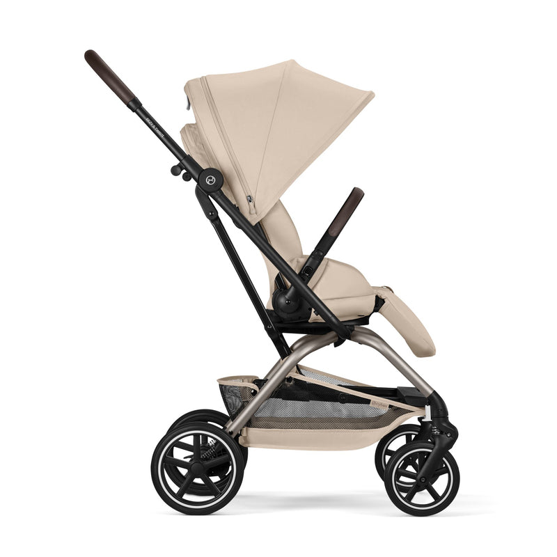 Cybex Buggy Eezy S Twist +2 All-Terrain 360° drehbar Almond Beige taupe 6,9kg - 4063846565900