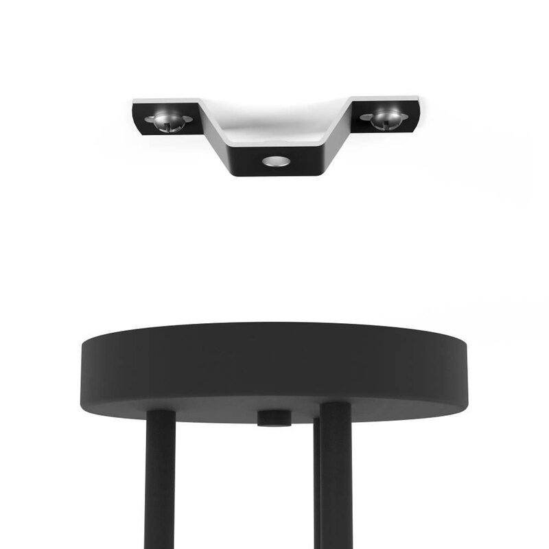 EGLO Deckenleuchte Lampe Loreto schwarz dreiflammig Stahl bewegliche Schirme E27 - 9008606235629