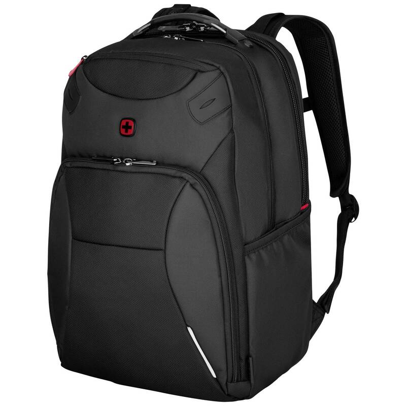 Wenger Notebook Rucksack Cosmic Schwarz 43,2cm Laptop 17 Zoll Rucksack Tasche - 7611160264213