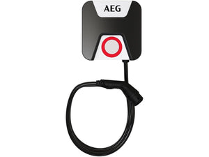 B-Ware AEG Wallbox Supreme LINE 22 kW Ladestation für Elektrofahrzeuge mit WiFi Kabel