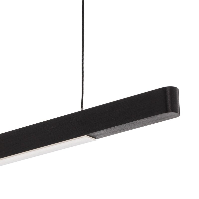 quitani Hängeleuchte Pendelleuchte LED schwarz eloxal Aluminium dimmbar höhenver - 4251911769524