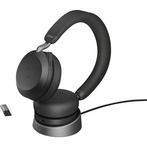 B-Ware Jabra Evolve2 75 Headset Over Ear Schwarz Bluetooth 5.2 ANC 24h Gesprächszeit