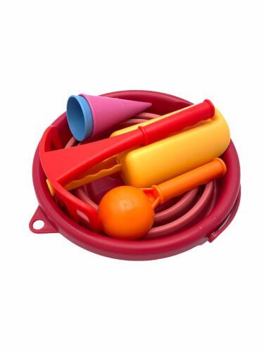 Schildkröt Sandspielzeug 7in1 Set Faltbar Kinder ab 3 Jahren Farbe zufällig - 4000885702453