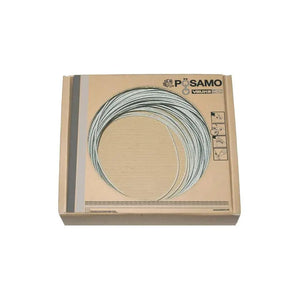 B-Ware PÖSAMO Drahtseilbox Drahtseil verzinkt PVC ummantelt 200m 2x3mm 40kg