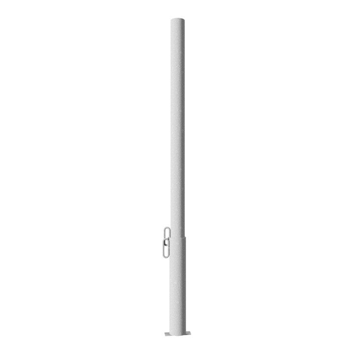Schake Absperrpfosten Pfosten 460V Vorhangschloss herausnehmbar Ø60mm 2 STÜCK - 4250384709969