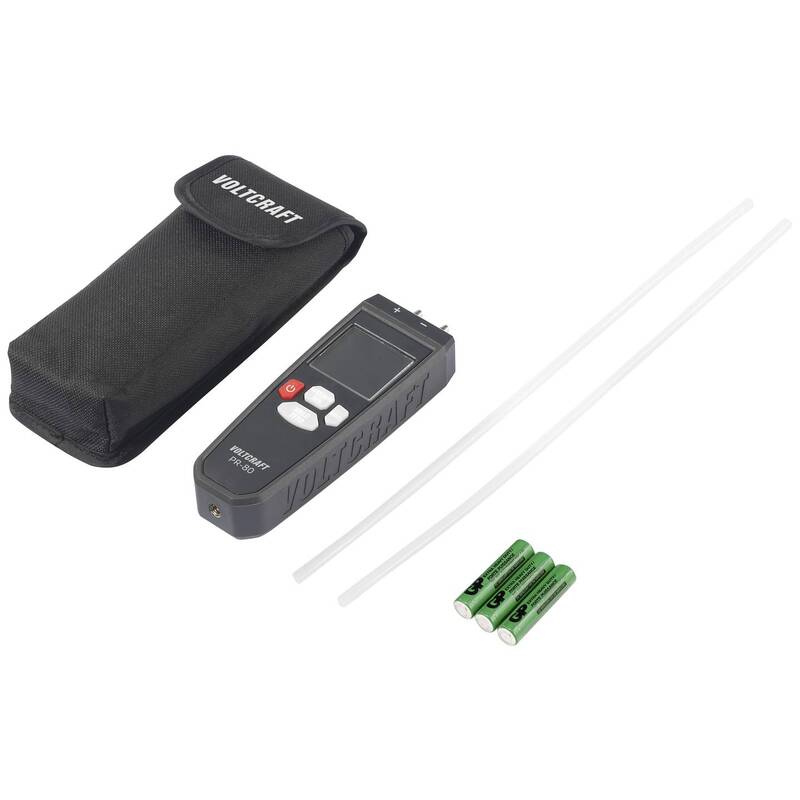 Voltcraft Differenz-Druckmessgerät Luftdruck PR-80 Heizkörper - 4064161229447