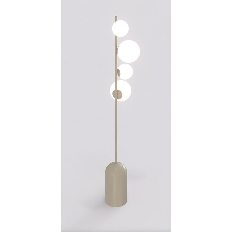 Lampadar ETNO LP4 Hängeleuchte LED Lampe 8W G9 weiß 140x15cm moderne Leuchte - 5907106013147